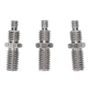 3Pcs 3/8 to 1/4in Male Threaded Screw Adapter Camera Tripod Mount