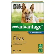Advantage Spot-On Flea Treatment 25kg+ Dog - 6pk