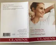 20 Clarins Extra-Firming Day SPF 15 & Extra-Firming Night Sample 0.06ozx2 Travel