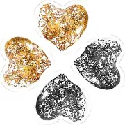 OSOLADY Pcs Cooling Eye Pads Au Heart-shaped Reusable Eye Gel Pads for Beauty Dark Circles