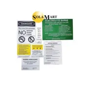 National Off-Grid Solar Label Kit - DC Coupled (Regulator)
