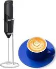 1Pc Electric Milk Frother Handheld with Stand,Milk Foam Frother Mini Blender Mix