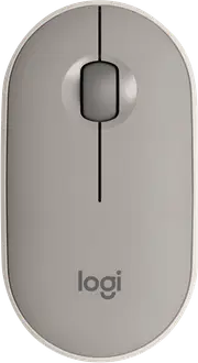 Logitech M350 Pebble Wireless Mouse (Sand)