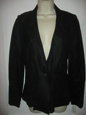 Elizabeth and James JAMES Linen Blend Blazer Jacket 6