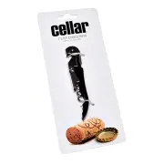 Two Step Corkscrew in Black by Cellar