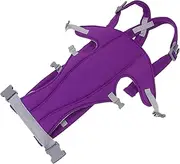 ibasenice Ergonomic Carrier Mesh Newborn to Toddler Front Back Adjustable Straps Comfortable Floral Decor