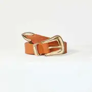 Sass Ava Western Belt in Tan