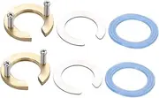 ETHZZLE Fastening Circlip 2 Sets Nut Washer Kit Antiloosing Cap Easy to Install
