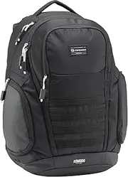 [Caribee] Komodo 42L Large Backpack with Laptop and Tablet Compartment and Many Compartments, black, 42 Liter