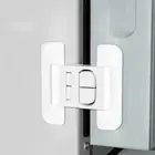 4x Refrigerator Locks Automatic Closing for Small Freezers Mini Fridges Home