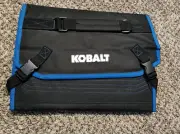 KOBALT Portable Foldable Tool Box Blue Black