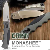 在飛比找PChome24h購物優惠-CRKT MONASHEE可拆式折刀#2842