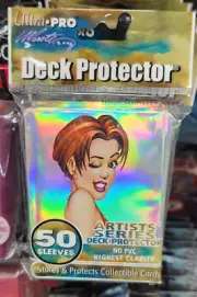ULTRA PRO WENCH GIRL (WINK) 50CT DECK PROTECTOR SLEEVES (STANDARD SIZE) 50ct