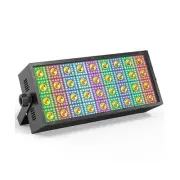 Led Stage Wash Light Bar 200W RGBW Strobe Light Parties Portable IP20 Waterpr...