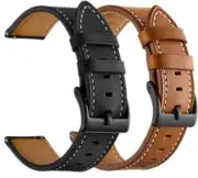 Leather Strap For Bushnell iON / 2 Elite Edge Neo Ghost Golf Watch 22MM Sports