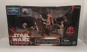 Hasbro Star Wars Episode I Mos Espa Encounter Sebulba, Jar Jar, Anakin NIB
