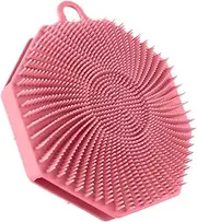 Gentle Bathing Accessories,Bath Silicone Scrubber,Deep Clean Shower Body Brush,Eco Silicone Body Scrubber,Scalp Massager,Clean Sponges For All Skin Men Women Kids