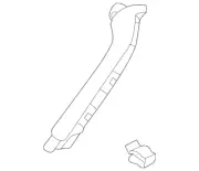 Genuine Volkswagen Pull Handle 561-867-179-D-UVB (for: Volkswagen)