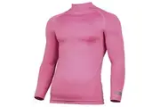 Rhino Mens Thermal Underwear Long Sleeve Base Layer Vest Top (Pink) (2XL)