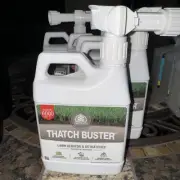 Turf Titan Thatch Buster 32 Oz. 6000 Sq. Ft. Lawn Aerator & Dethatcher TTTB326KR