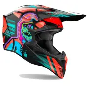 Wraaap Cyber Orange Offroad Helmet