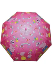 Kids Children Peppa Pig Umbrella Characters Rainwear 80cm Winter