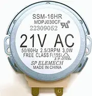 YourGP Samsung DE31-10172C Microwave Synchronous Turntable Motor SSM-16HR MDPJ030CF Upgraded from MDPJ030BF for Samsung Microwave Oven