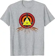 [VidiAmazing] Glowing Portal Bill Cipher Mystery Gravity Pyramid Falls Tee ds1075 T-Shirt