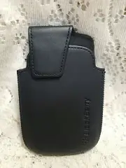 Blackberry Leather Holder Never used Magnetic clasp