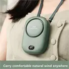 Mini USB Portable Hanging Neck Fan Cooling Air Cooler Electric Air Conditioner