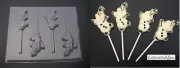 FROZEN Snowman OLAF Chocolate Candy Soap Lollipop Mold