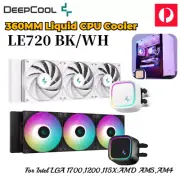 DeepCool LE720 CPU Liquid Cooler Water Cooling Integrated 360mm LGA1700/115x AM4