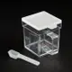 400ML 方形調味罐 鹽巴罐 糖罐 味精罐 味盒 鹽巴盒 方糖盒 日本製