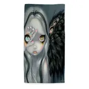 Divine Hand Scary Creepy Little Fairy Beach Towels Medium Large Extra Large