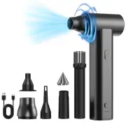 Professional Cordless Compressed Air Duster Strong Power 45M/S Wind Speed