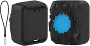 Acddeny Silicone Case for Bitzee Magicals Interactive Toy Digital Pet,Protective Skin Sleeve for Virtual Electronic Pets Black