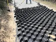Garden Retaining Wall Grid Stabilizer 2 Inch Ground Grid Paving Gravel Stabilizer for Subgrade Work, Driveway Walkway,Outdoor Geogrid Mesh(6x6 m/20x20 ft)