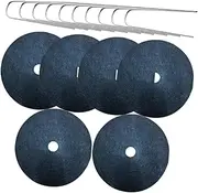 INOOMP 1 Set Fabric Garden Accessory Root Anti Grass Ground Cover Tree Mulch Ring Control Cover Control Ground Cover Tree Control Cloth
