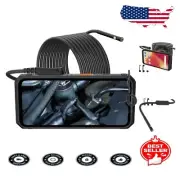 Rugged Waterproof Endoscope with 7 LED Lights - Ideal for Hard-to-Reach Areas