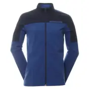$100 Under Armour Storm Windstrike Full Zip Jacket Golf Blue Size Small NWT