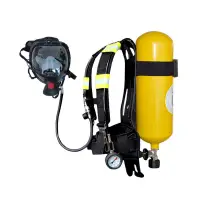 在飛比找蝦皮商城精選優惠-正壓式消防空氣呼吸器面罩RHZK6.0/30鋼瓶呼吸器防火用