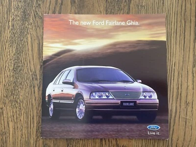 1999 FORD FAIRLANE GHIA AUSTRALIA OFFICIAL BROCHURE