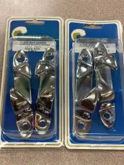 2 Whitecap Skene Bow Chock 4-1/2" Pair Chrome Plated Brass **NEW**