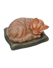 [G&G Bros] Sleeping Cat Lamp Orange