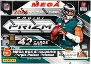 2024 Panini Prizm Football Hobby Mega Trading Card Box (5 Mega Box Exclusive Purple Pulsar Prizms!)