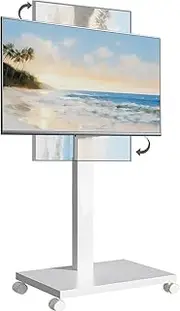 TV floor stand for 32-75 inch TVs Height adjustment universal tv stand ±90° swivel Maximum VESA 600 * 400mm Load capacity 40kg
