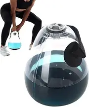 Fitness Water Bag, Weighted Inflatable Kettlebell, Flexible Weight Adjustment, Ideal for Core Training, Balance Exercises, Home and Travel Use, Perfect for Work Area Workouts