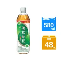 在飛比找momo購物網優惠-【黑松】黑松茶花綠茶580mlx2箱(共48入)