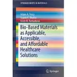 BIO-BASED MATERIALS AS APPLICABLE, ACCESSIBLE, AND AFFORDABLE HEALTHCARE SOLUTIONS