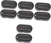 Sets Solar Car Security Light Led Flashing Car Anti-Theft Day Night Auto Easy Install Pcs